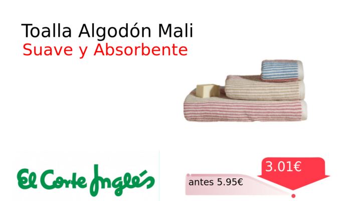 Toalla Algodón Mali