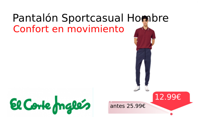 Pantalón Sportcasual Hombre