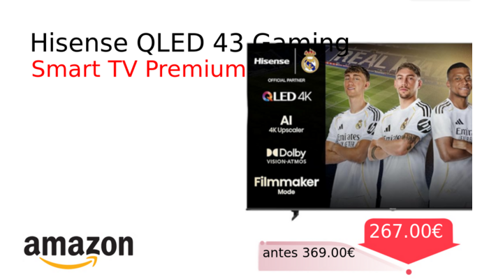 Hisense QLED 43 Gaming