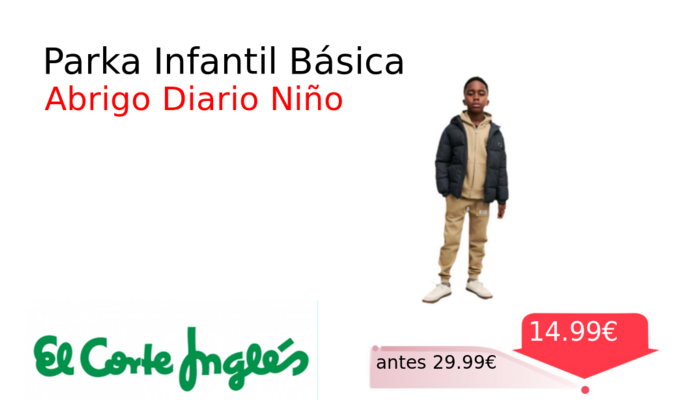 Parka Infantil Básica