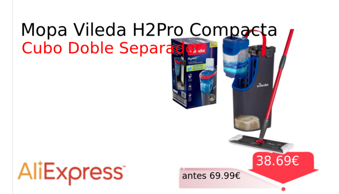 Mopa Vileda H2Pro Compacta