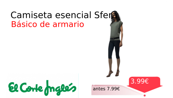 Camiseta esencial Sfera