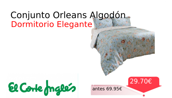 Conjunto Orleans Algodón