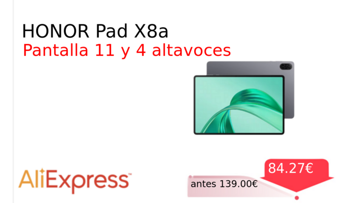 HONOR Pad X8a