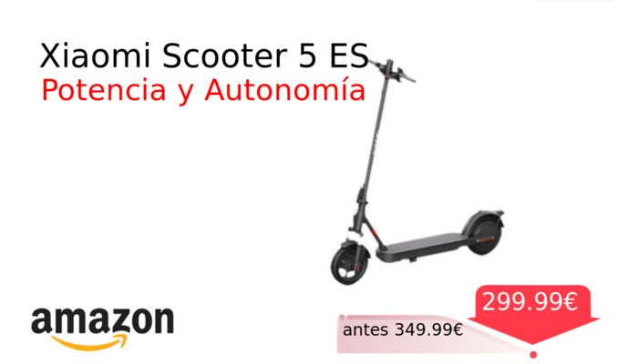 Xiaomi Scooter 5 ES