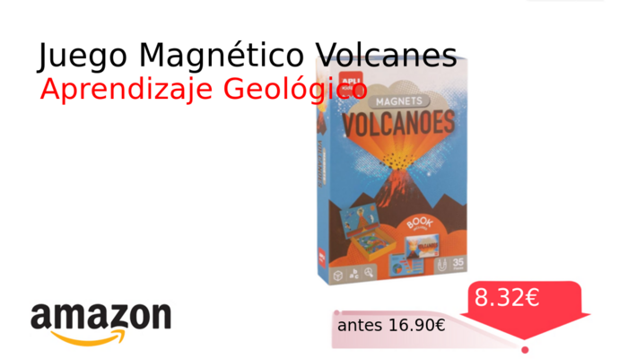 Juego Magnético Volcanes