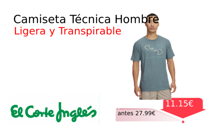 Camiseta Técnica Hombre