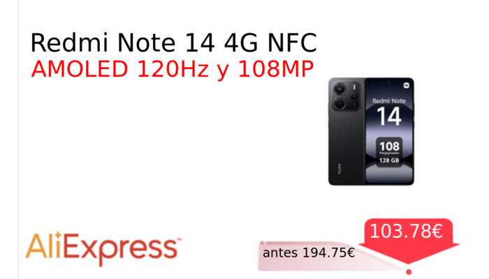 Redmi Note 14 4G NFC