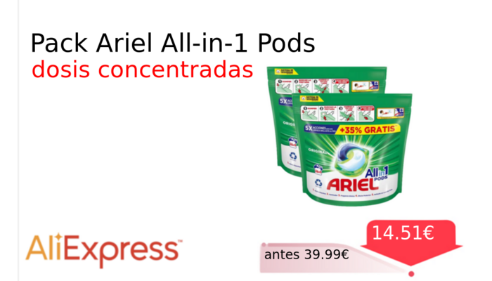 Pack Ariel All-in-1 Pods