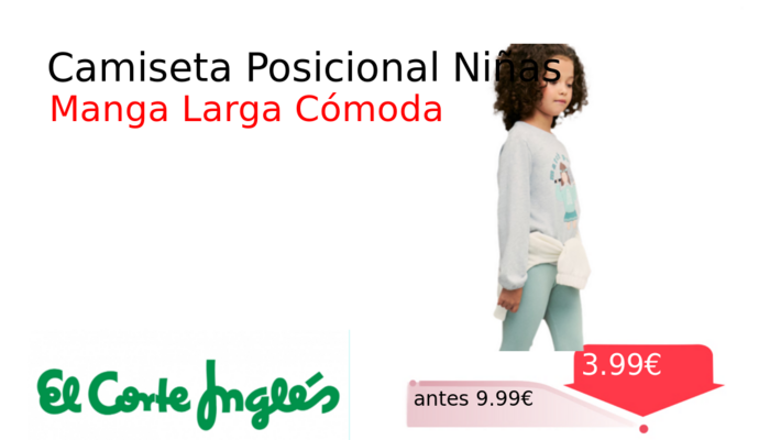 Camiseta Posicional Niñas