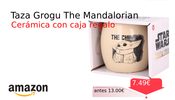 Taza Grogu The Mandalorian