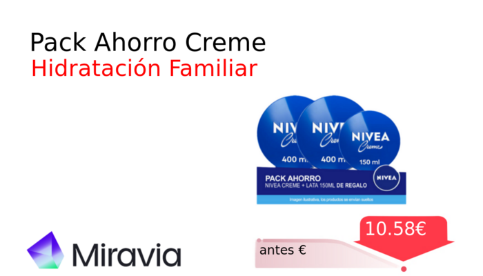 Pack Ahorro Creme