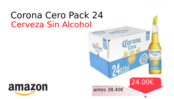 Corona Cero Pack 24