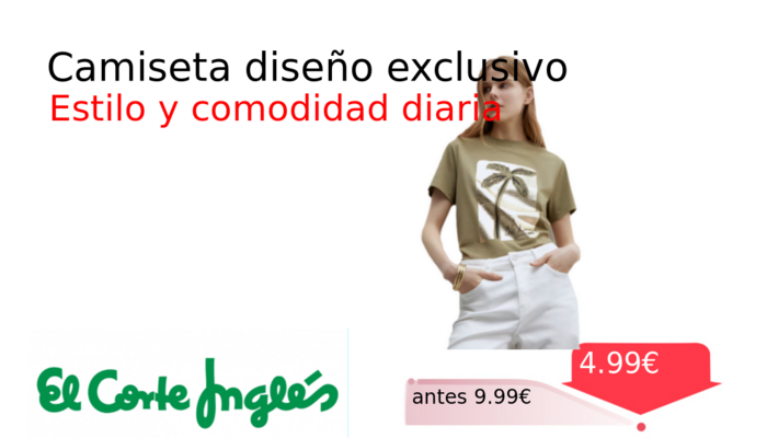Camiseta diseño exclusivo