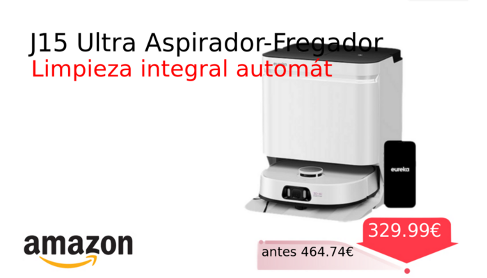 J15 Ultra Aspirador-Fregador