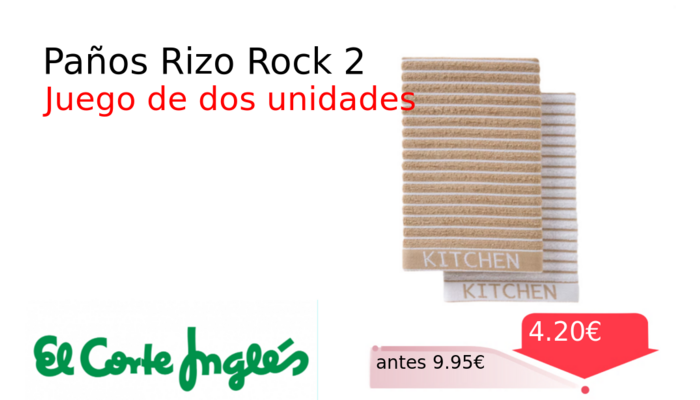 Paños Rizo Rock 2