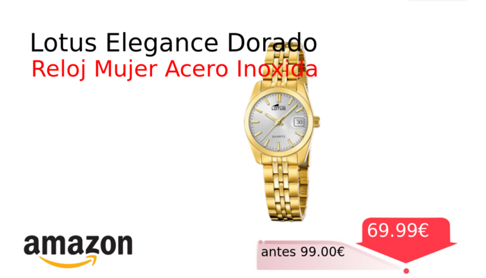 Lotus Elegance Dorado