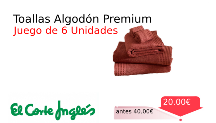 Toallas Algodón Premium
