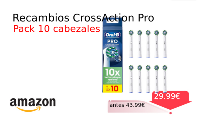 Recambios CrossAction Pro