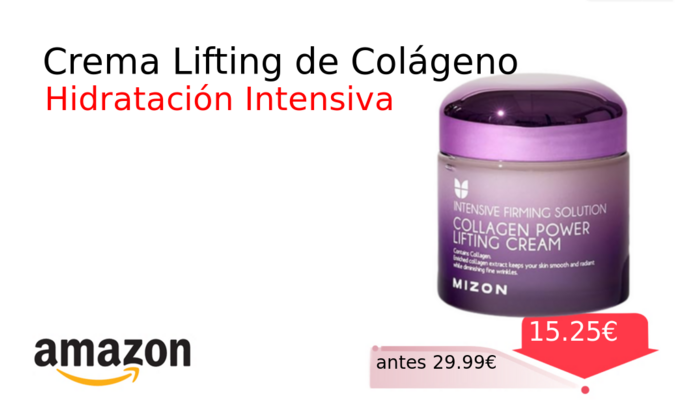Crema Lifting de Colágeno