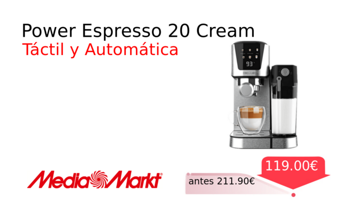 Power Espresso 20 Cream