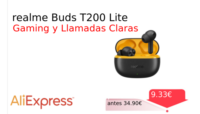 realme Buds T200 Lite