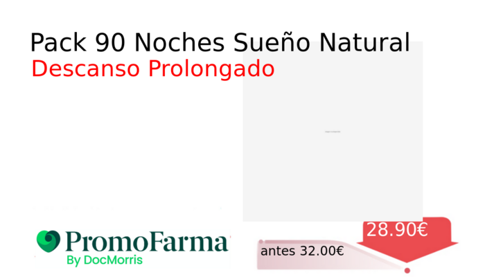 Pack 90 Noches Sueño Natural