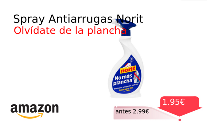 Spray Antiarrugas Norit