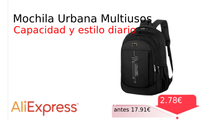 Mochila Urbana Multiusos