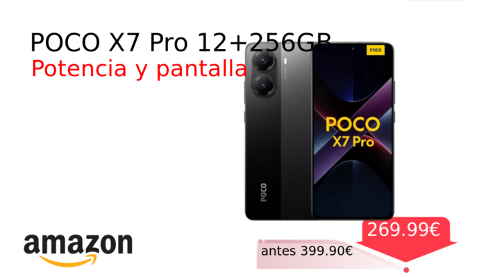 POCO X7 Pro 12+256GB