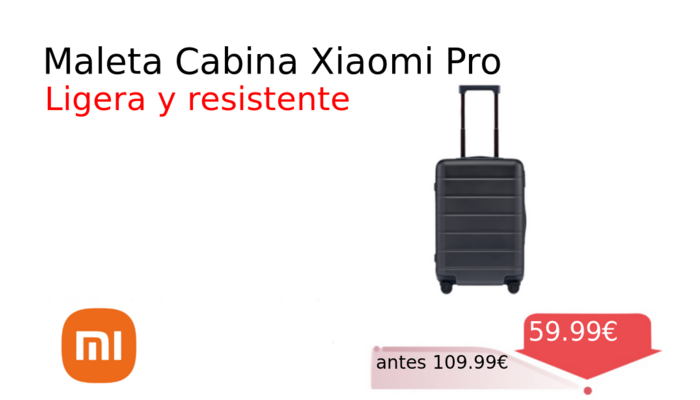 Maleta Cabina Xiaomi Pro