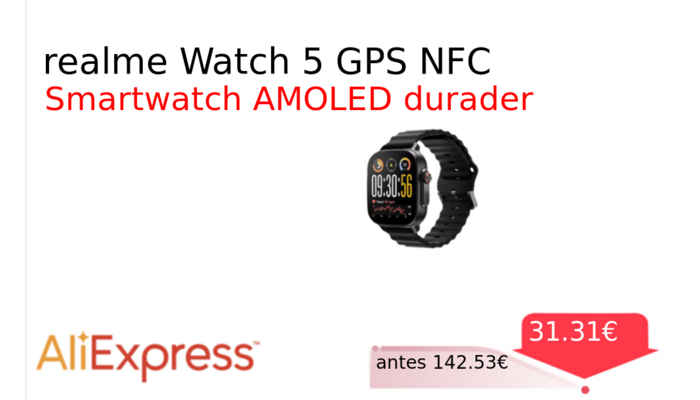 realme Watch 5 GPS NFC