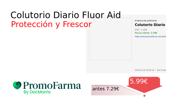Colutorio Diario Fluor Aid