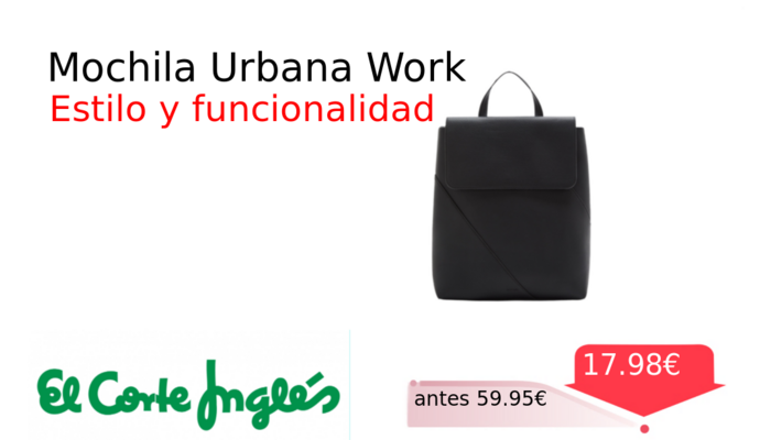 Mochila Urbana Work