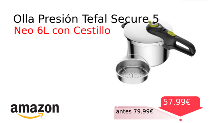 Olla Presión Tefal Secure 5
