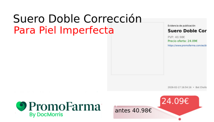Suero Doble Corrección