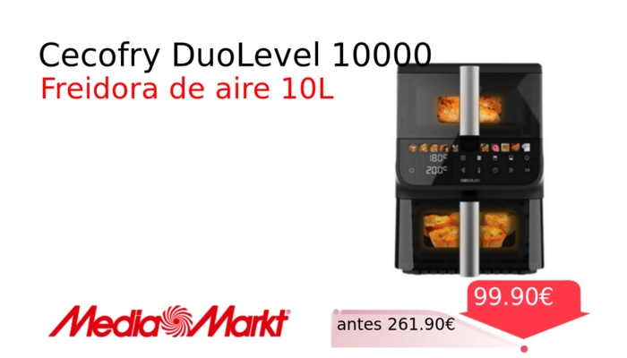 Cecofry DuoLevel 10000