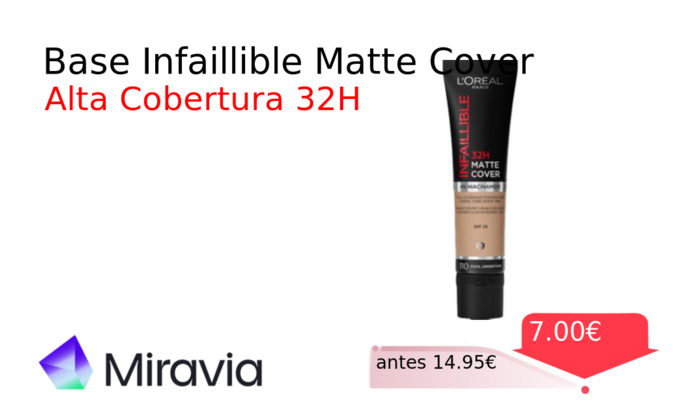 Base Infaillible Matte Cover