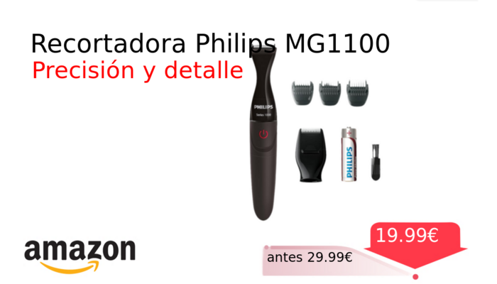 Recortadora Philips MG1100