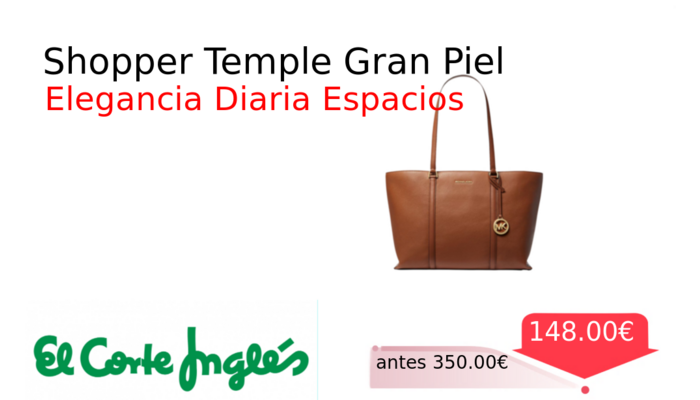 Shopper Temple Gran Piel