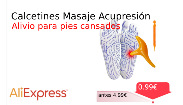 Calcetines Masaje Acupresión