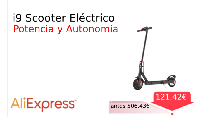 i9 Scooter Eléctrico