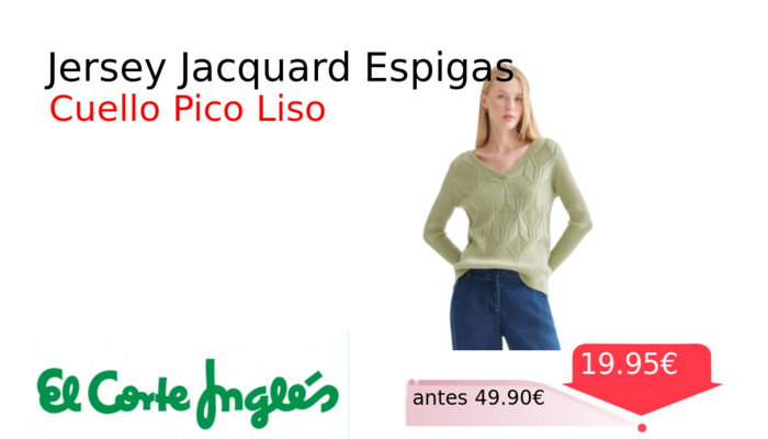 Jersey Jacquard Espigas