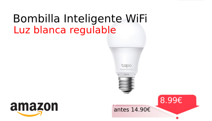 Bombilla Inteligente WiFi