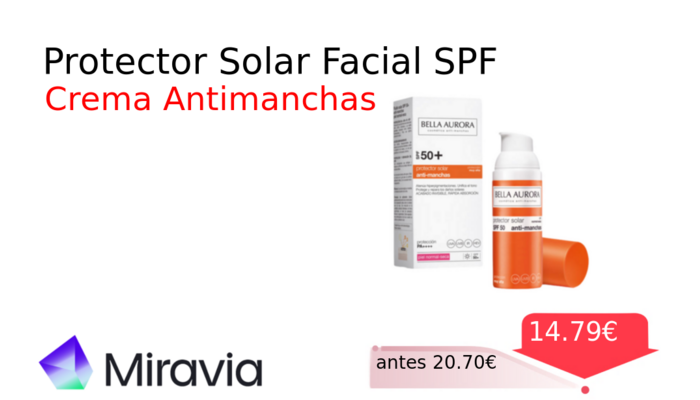 Protector Solar Facial SPF