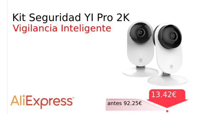 Kit Seguridad YI Pro 2K