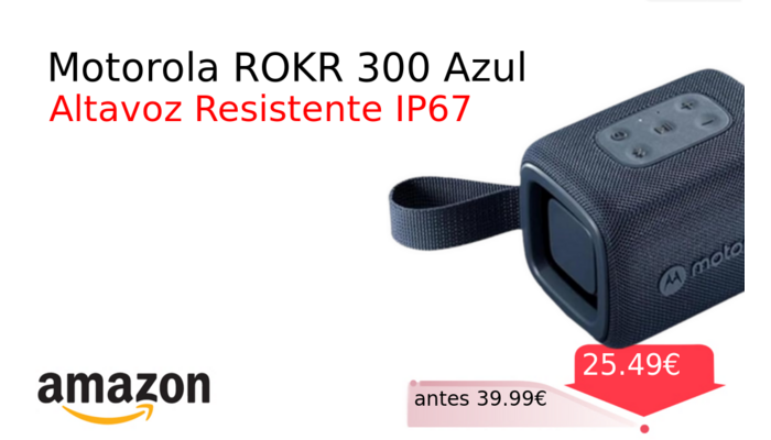 Motorola ROKR 300 Azul