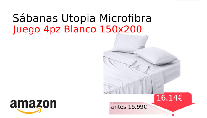 Sábanas Utopia Microfibra