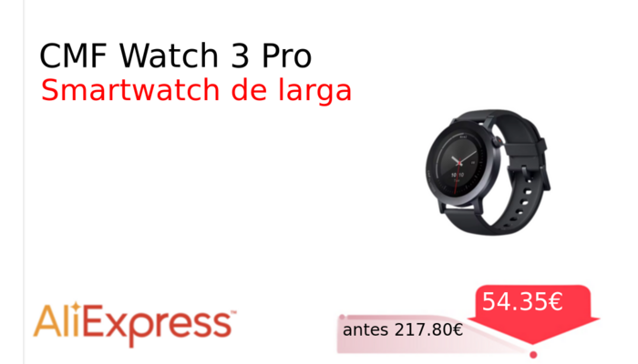CMF Watch 3 Pro