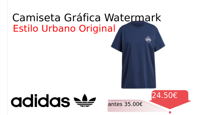 Camiseta Gráfica Watermark